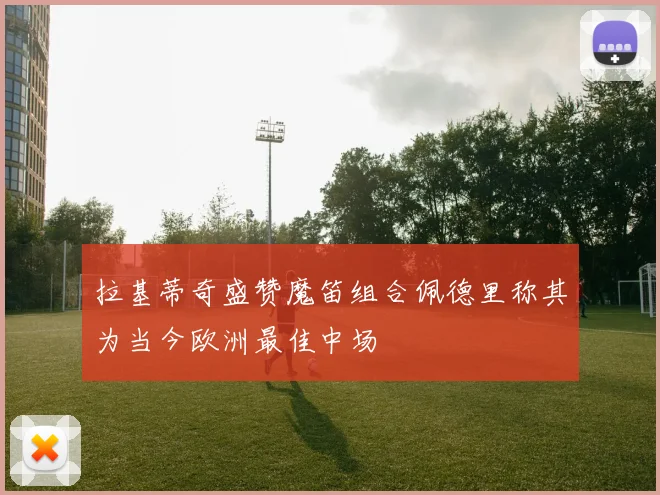 拉基蒂奇盛赞魔笛组合佩德里称其为当今欧洲最佳中场